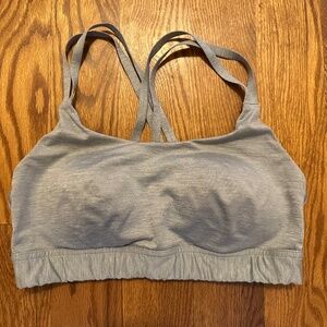 Grey Under Armour Sports Bra